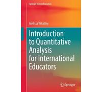 Melissa Whatley Introduction to Quantitative Analysis for Internatio (Tascabile)