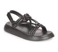 melissa Women's Essential Sand+ Paper Flat Sandal, Nero, 37 EU