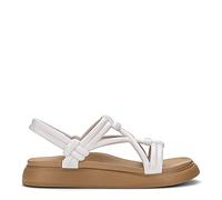 melissa Women's Essential Sand + Papete Flat Sandal, bianco, 2.5/3 UK