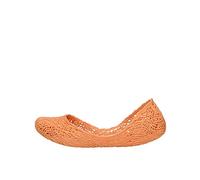 melissa Women's Flow Ad Hood Ballet Flat, Arancione, 7.5/8 UK