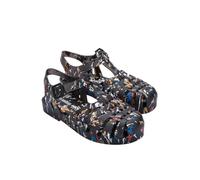 melissa Women's Mini Possession Print + Fisherman Sandal, Nero, 32 1/9 EU