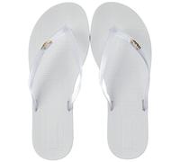 melissa Women's Sun Flip Flop Ad Flat Sandal, bianco, 2.5/3 UK