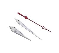 Melitare 1 accessorio luminoso for lancetta dei secondi dell'orologio, colore argento, rosso, blu, verde e giallo, adatto ai movimenti meccanici giapponesi NH35/36/4R(Red)