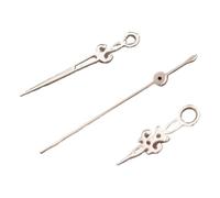 Melitare 1 lancetta per orologio, 14 x 12,5 x 8,5 cm, senza luminosi, color argento, oro, esclusivo, per LV NH35, NH36, 7S26, 7S36, 4R35, 4R36, accessori per orologi, Colore unico, Silver