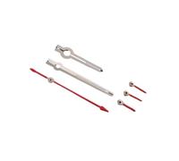 Melitare 1 pz 13,5 mm * 13 mm * 8,5 mm 6 pin VK63 lancette for orologi nere verdi luminose puntatori for orologi adatti al movimento al quarzo VK63A(Top 5.Rose Gold)