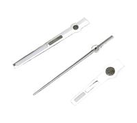 Melitare 1 pz Lancette for orologio 12,5 * 12 * 8 Verde Luminoso Argento Oro Pistola for NH35 NH36A 7S26 7S36 4R35 4R3 Movimento Orologi Accessori(Gun)