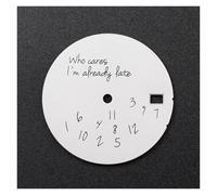 Melitare 1pc 28.5mm quadrante dell'orologio Who Cares Lt è già in Ritardo for SEIK Nh35 Nh36 Movimento Meccanico SKX007 MODS Accessori for Il Viso(1)