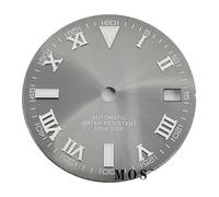 Melitare 1pc 29mm quadrante dell'orologio con lancette sterili Verde Luminoso con Finestra della Data for NH35 NH36 Adatto alle 3.0 in Punto .8 Movimento Automatico(Dial 11)