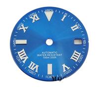 Melitare 1pc 29mm quadrante dell'orologio con lancette sterili Verde Luminoso con Finestra della Data for NH35 NH36 Adatto alle 3.0 in Punto .8 Movimento Automatico(Dial 14)