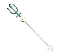 Melitare 1pc Trident Accessori for orologi Orologio Lancette dei secondi 12.5mm Oro/Argento/Grigio Orologio Sostituisci le parti for il movimento NH35/NH36/4R/7S(Gold Green)