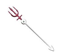 Melitare 1pc Trident Accessori for orologi Orologio Lancette dei secondi 12.5mm Oro/Argento/Grigio Orologio Sostituisci le parti for il movimento NH35/NH36/4R/7S(Silver Red)