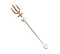 Melitare 1pc Trident Accessori for orologi Orologio Lancette dei secondi 12.5mm Oro/Argento/Grigio Orologio Sostituisci le parti for il movimento NH35/NH36/4R/7S(Gold Orange)