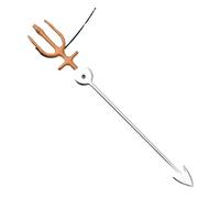 Melitare 1pc Trident Accessori for orologi Orologio Lancette dei secondi 12.5mm Oro/Argento/Grigio Orologio Sostituisci le parti for il movimento NH35/NH36/4R/7S(Silver Orange)