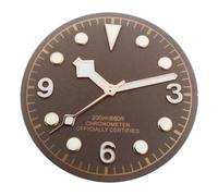 Melitare Parte Accessoria del Movimento degli Orologi NH35 NH36 da 1 Pezzo 30,5 mm quadrante Verde Luminoso(Dial with Hands 5)