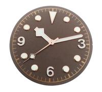 Melitare Parte Accessoria del Movimento degli Orologi NH35 NH36 da 1 Pezzo 30,5 mm quadrante Verde Luminoso(Dial with Hands 6)