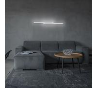 MeLiTec Doppio Smart, LED Parete & Plafoniera, 1m, RGB, Alexa Compatibile, D128