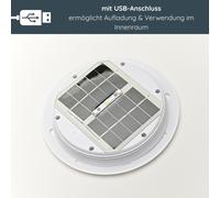 MeLiTec Parte Inferiore Con Modulo Solare Incl. USB per " Lk ",Cambio,Senza Cavo