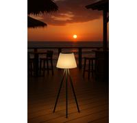 MeLiTec Solar-Lounge Rgb-Light SO50 con Telecomando, Led-Solarlampe Terrazza