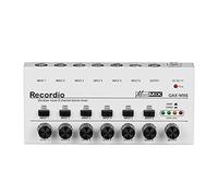 Melitt 1 PZ 6 Canali Audio Mixer Mini Stereo Mixer Professionale Audio Mixer 6.35MM Basso Rumore USB Mixer per Studio di Registrazione,