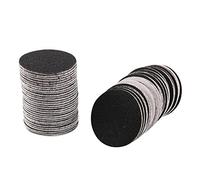 Melitt 60 pezzi di ricambio carta vetrata pad (normale grana grossa 100) per elettrica per rimozione calli pedicure