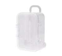 Melitt Mini scatola di da viaggio bianca personalità scatola di nozze trolley giocattolo piccola scatola di immagazzinaggio