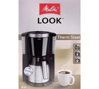 Melitta 1011-19 Look IV Macchina per il caffè Nero Capacità tazze=8 Isolato