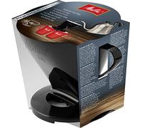 Melitta 217564 - Portafiltro per la preparazione del caffè per infusione, filtro da caffè 1 x 4, in plastica, colore: nero