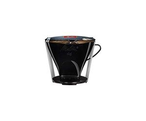 Melitta 217571, Macchina caffè con filtro, filtri per caffè, in microfibra, 1 x 6 standard, in plastica, nera
