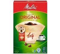 Melitta 400 sacchetti filtranti/caffè Melitta, originale, 1 set da 4 pezzi, dimensioni: 4 marroni/3 filtri zone aromatiche