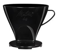 Melitta 217571, Macchina caffè con filtro, filtri per caffè, in microfibra, 1 x 6 standard, in plastica, nera