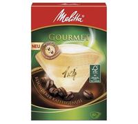 Melitta, 80 filtri per caffé, Dimensioni 1x4, Per caffettiera a filtri, Gourmet, Scuro