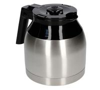 Melitta Caraffa di ricambio Look IV Therm, capacità 1 litro, per macchine da caffè LOOK IV Therm, nero/acciaio inossidabile