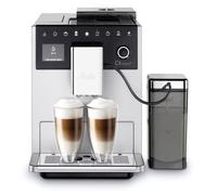 MELITTA CI Touch F630-101 Macchina caffè con macinacaffè - Serbatoio estraibile 1,8L - 2 serbatoi chicchi - Touch screen - Argento