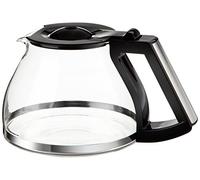 Melitta - Contenitore in vetro per Look Deluxe 1011-06/1011-08, colore: Nero/acciaio INOX