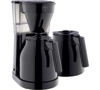 Melitta Easy Therm II 1023-06 Macchina per caffè americano con 2 caraffe Nera