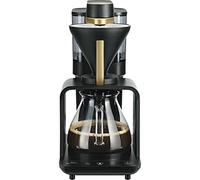 Melitta EPOUR Pour Over Macchina da caffè con sistema di erogazione unico e design innovativo, colore: Nero/Argento