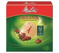Melitta Filtri tondi per caffè Originali 1 (Rotondi/Marrone Naturale) 300 pz