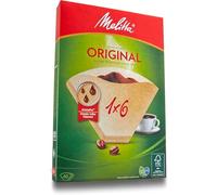 MELITTA Filtro Cornet Carta bte40, 1 x 6, colore: Marrone