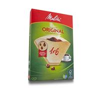 MELITTA Filtro Cornet Carta bte40, 1 x 6, colore: Marrone