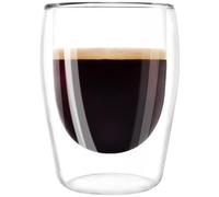 MELITTA - Lot De 2 Verres Pour Caf Expresso 80 Ml Transparent