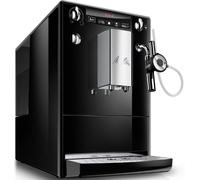 Melitta Macchina per caffé e per cappuccino automatica, Caffeo Solo & Perfect Milk, Nero/Argento, E957-101