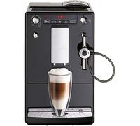 Melitta Macchina per caffé e per cappuccino automatica, Caffeo Solo & Perfect Milk, Nero/Argento, E957-101