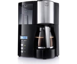 Melitta Optima Timer Drip Coffee Maker 8 tazze Nero