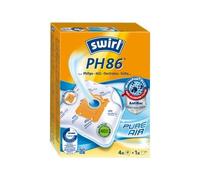 PH 86 Accessori e ricambi per aspirapolvere, Sacchetti per aspirapolvere Arancione, Bianco, Philips, AEG, Electrolux, Volta, Scatola, 4 pz, 1 pz