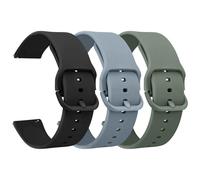 Meliya 3 cinturini per Redmi Watch 5 Active/Lite Cinturino in Silicone Braccialetti Orologio per Xiaomi Redmi Watch 5 Active Bracciale Uomini Donne