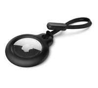 Meliya AirTag Portachiavi per Apple Airtag, Custodia in Plastica per Apple Airtag, Portatile Cover Protettiva per Zaini e Animali Domestici (cNero)