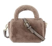 Meliyya - Borsa a tracolla da donna in pelliccia sintetica, borsa a spalla in pelliccia sintetica, borsa soffice con tracolla in PU, ca. 22 x 9 x 12,5 cm