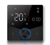 MelkiSmart Wi-Fi Thermostat - Serie 009 Termostato Touchscreen Programmabile per il Riscaldamento della Caldaia - Controllabile a Distanza dal Cellulare, Compatibile con Alexa, Google Home e IFTTT