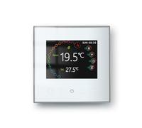 MelkiSmart Wi-Fi Thermostat - Serie 2002 Termostato Touchscreen Programmabile per Riscaldamento ad Acqua/Elettricità/Caldaia Compatibile con Alexa, Google Home e IFTTT