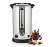 Melko Bollitore per vin brulé, macchina per bevande calde, 7 litri, con rubinetto, per latte, caffè, tè, cacao, vin brulé, distributore automatico di bevande, 1500 W, per il riscaldamento, il